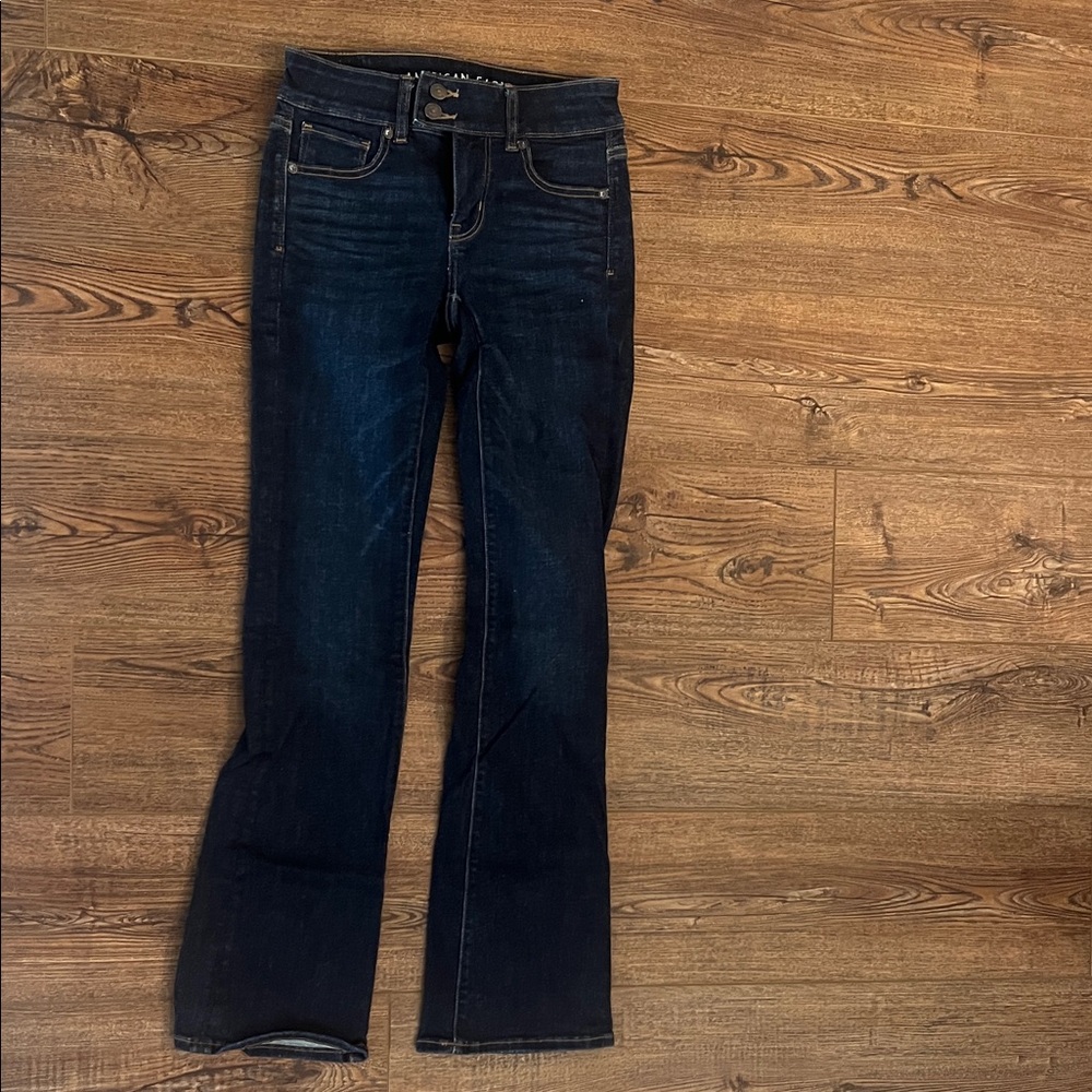 American Eagle Outfitters Dark Indigo Boot Cut Jeans